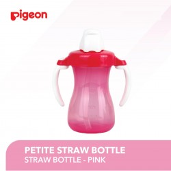 Pigeon Petite Straw Bottle 9m+ 150ml - Pink